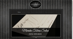 Desktop Screenshot of marshatobiassalon.com
